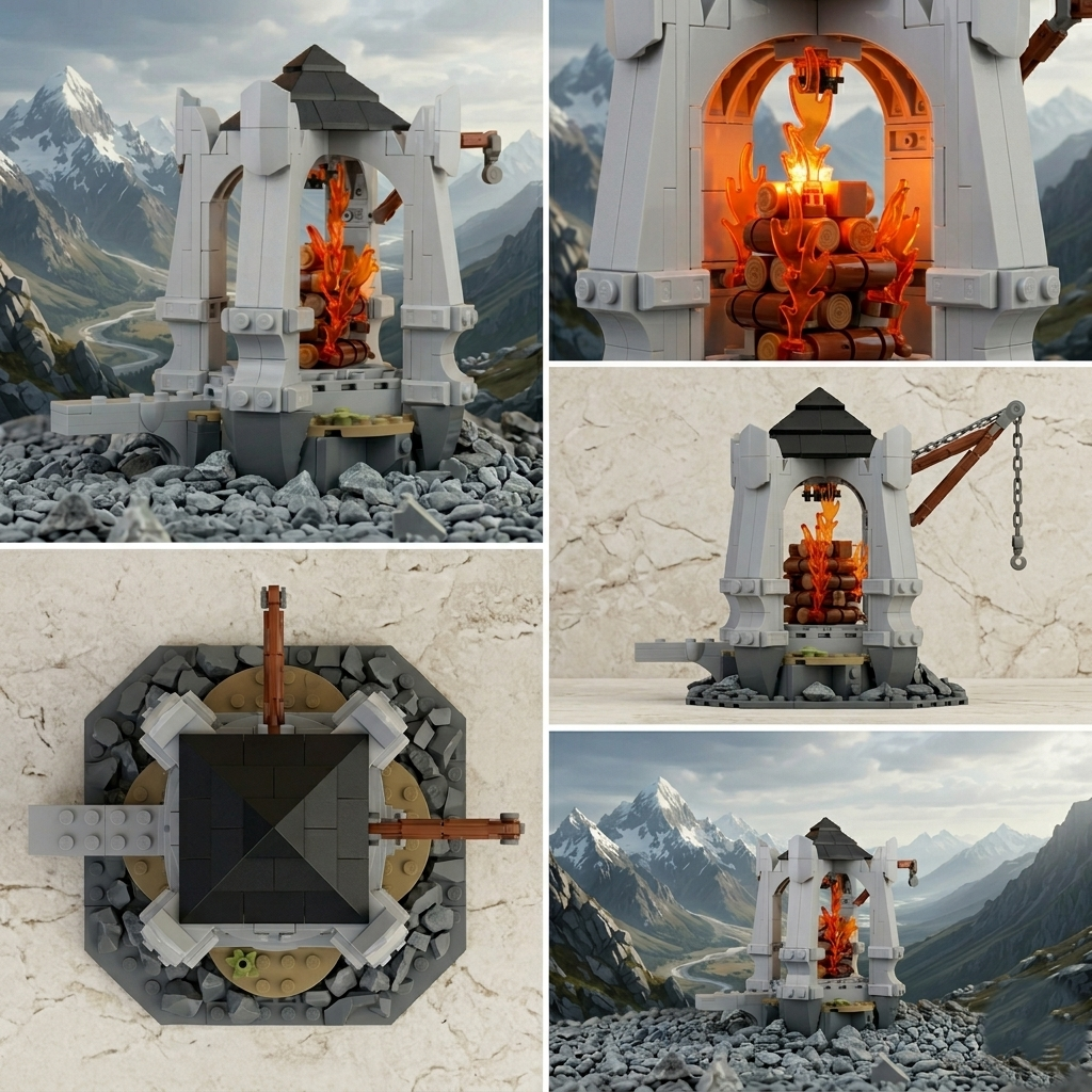 LEGO® Herr der Ringe – Das Leuchtfeuer von Minas Tirith (Set-Nr. 11998)