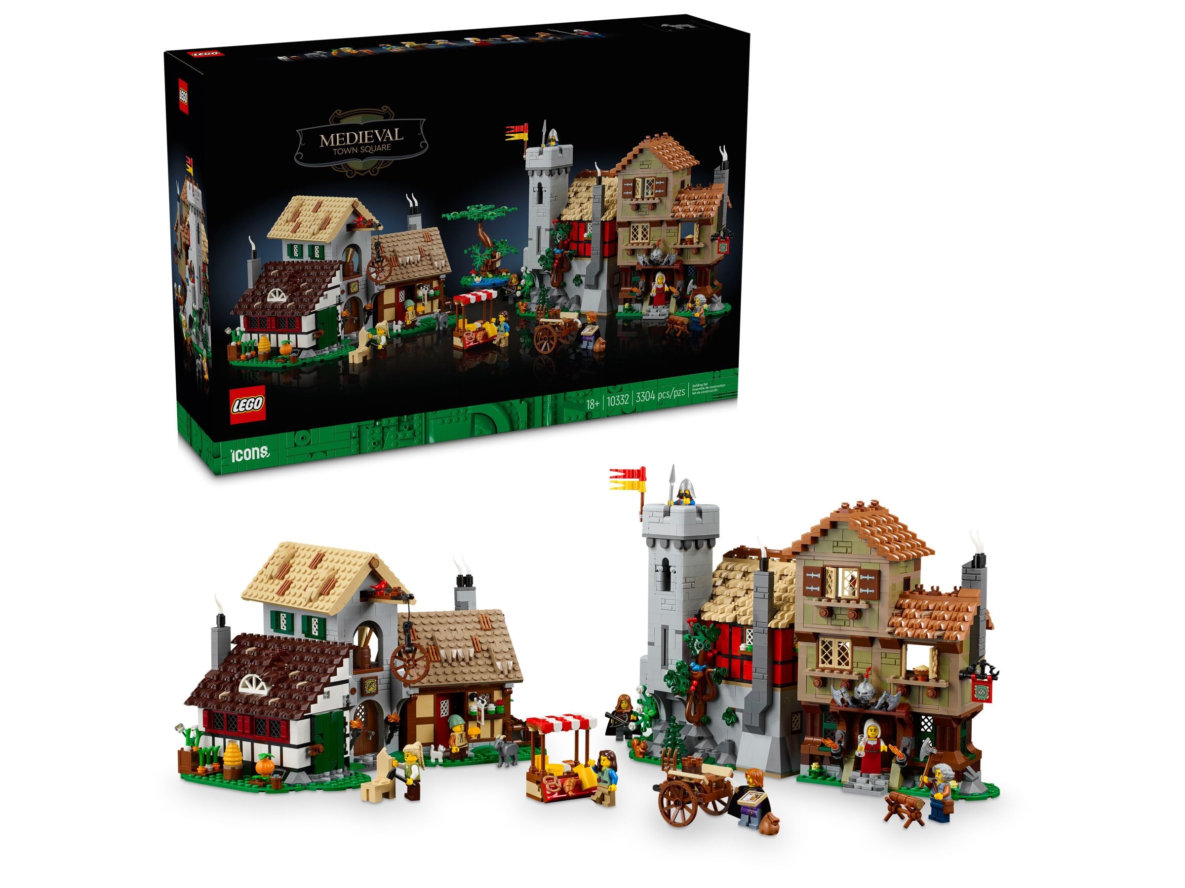 LEGO® Icons 10332 Mittelalterlicher Stadtplatz