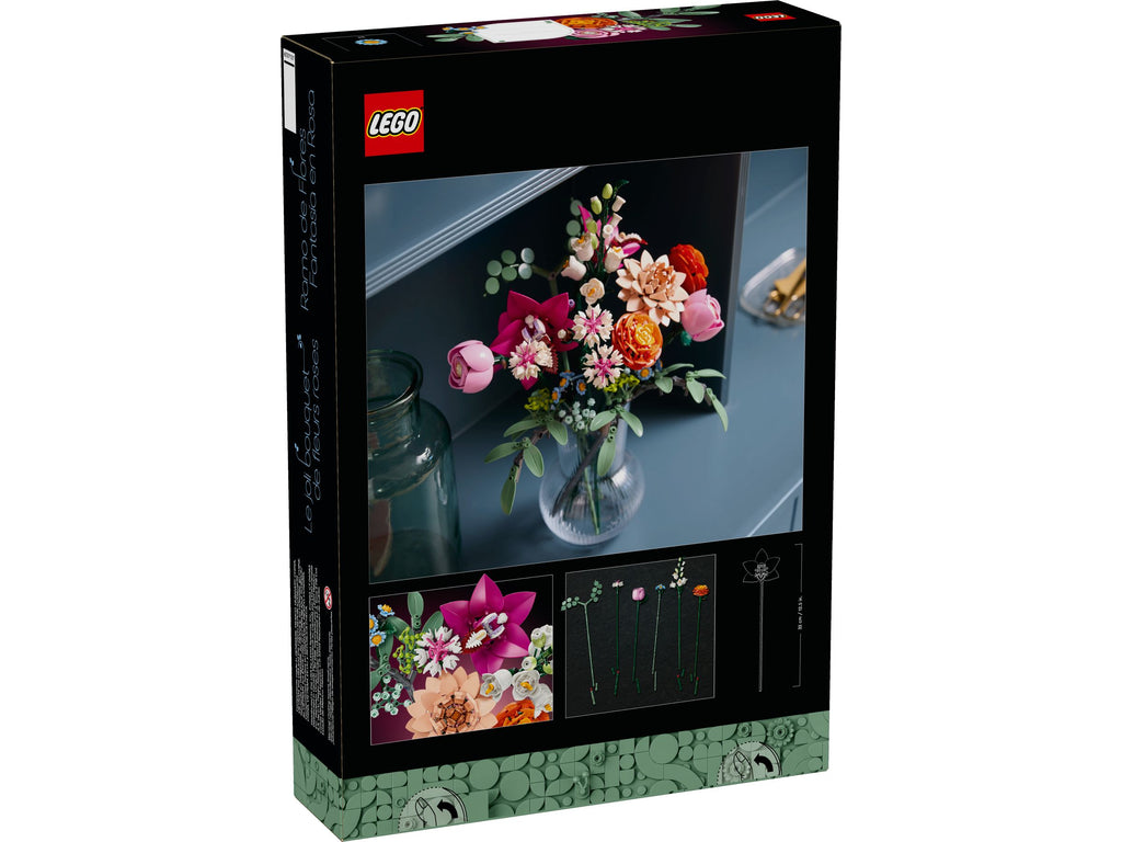 LEGO® Botanicals 10342 Schöner Rosafarbener Blumenstrauß