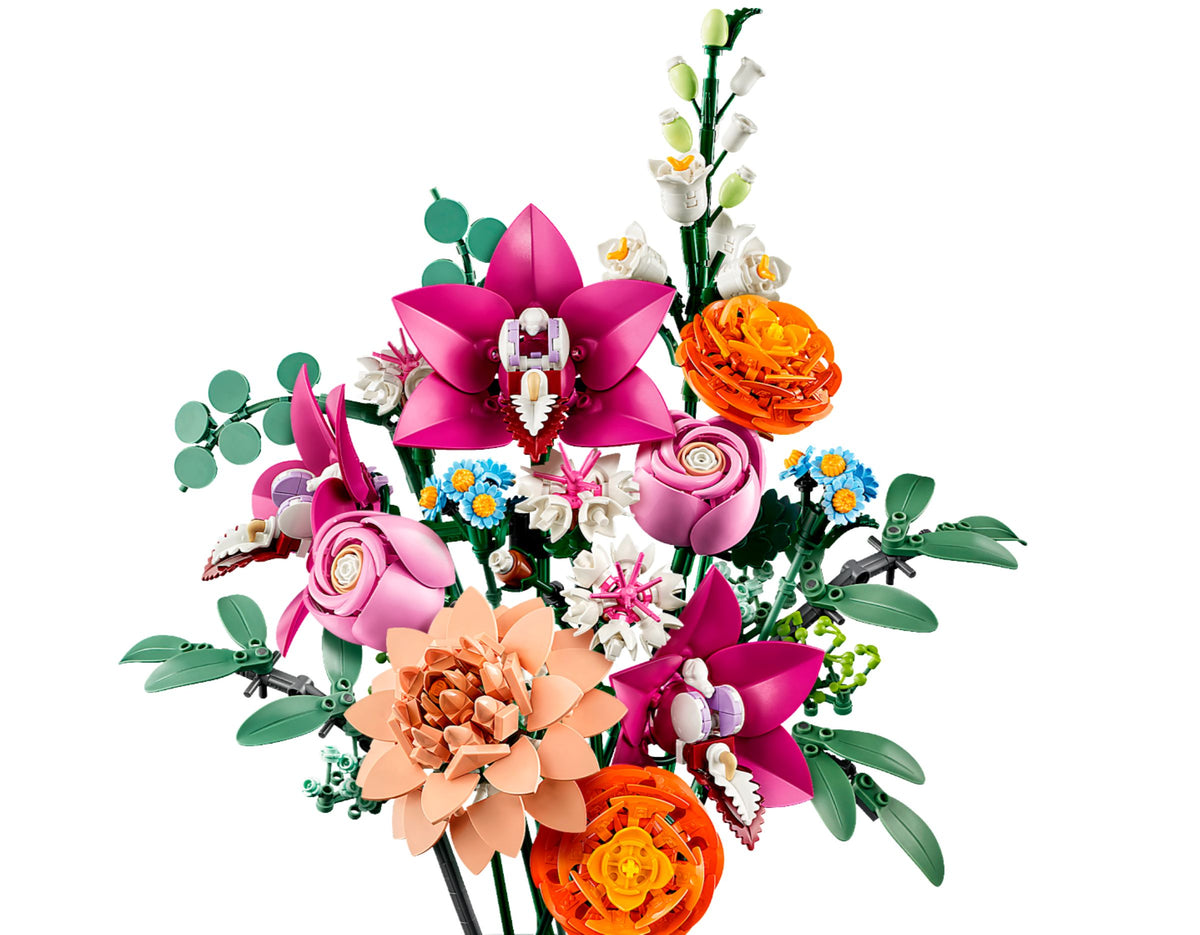 LEGO® Botanicals 10342 Schöner Rosafarbener Blumenstrauß