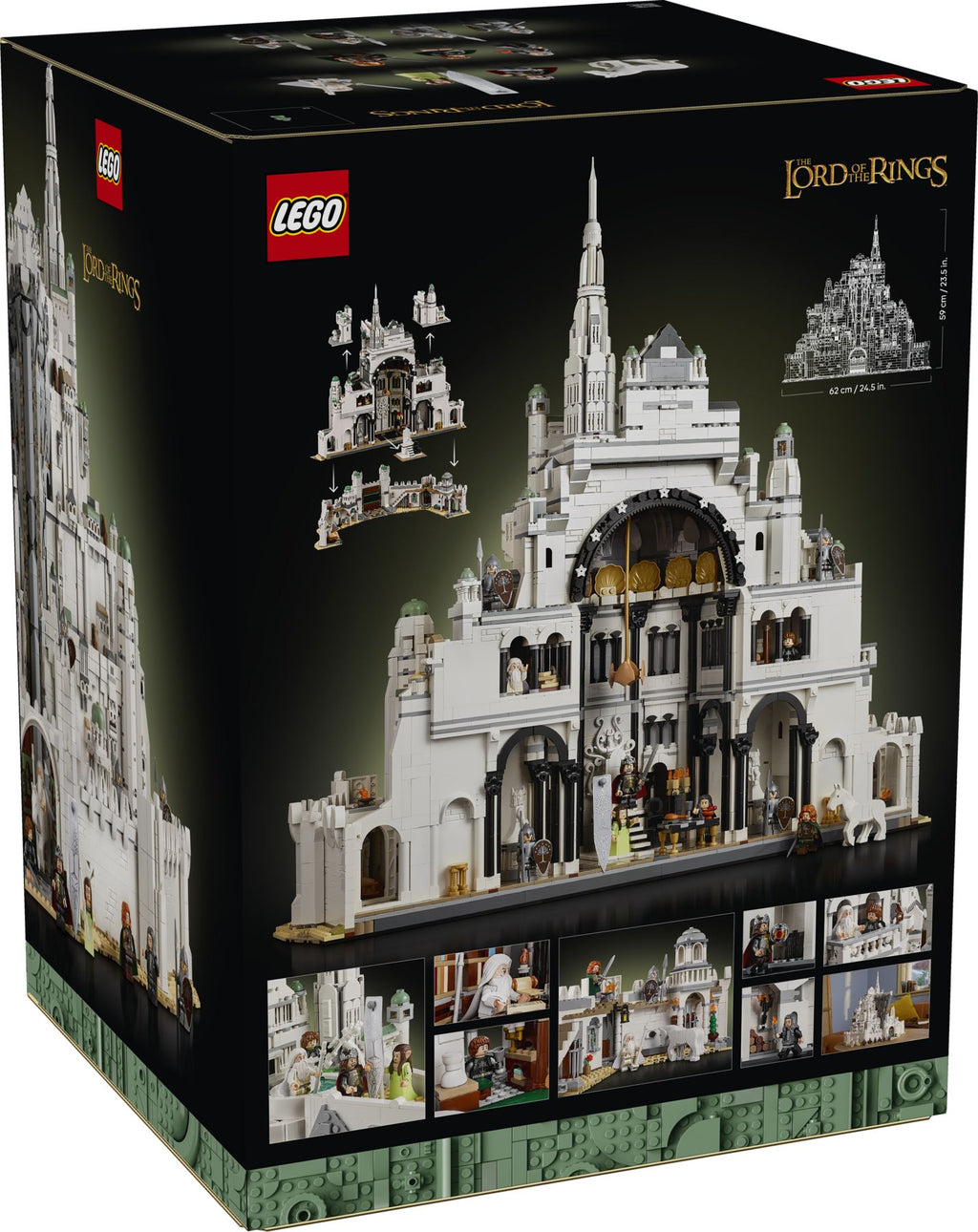 LEGO® Icons 11377 Der Herr der Ringe: Minas Tirith™ / Ohne Minifiguren