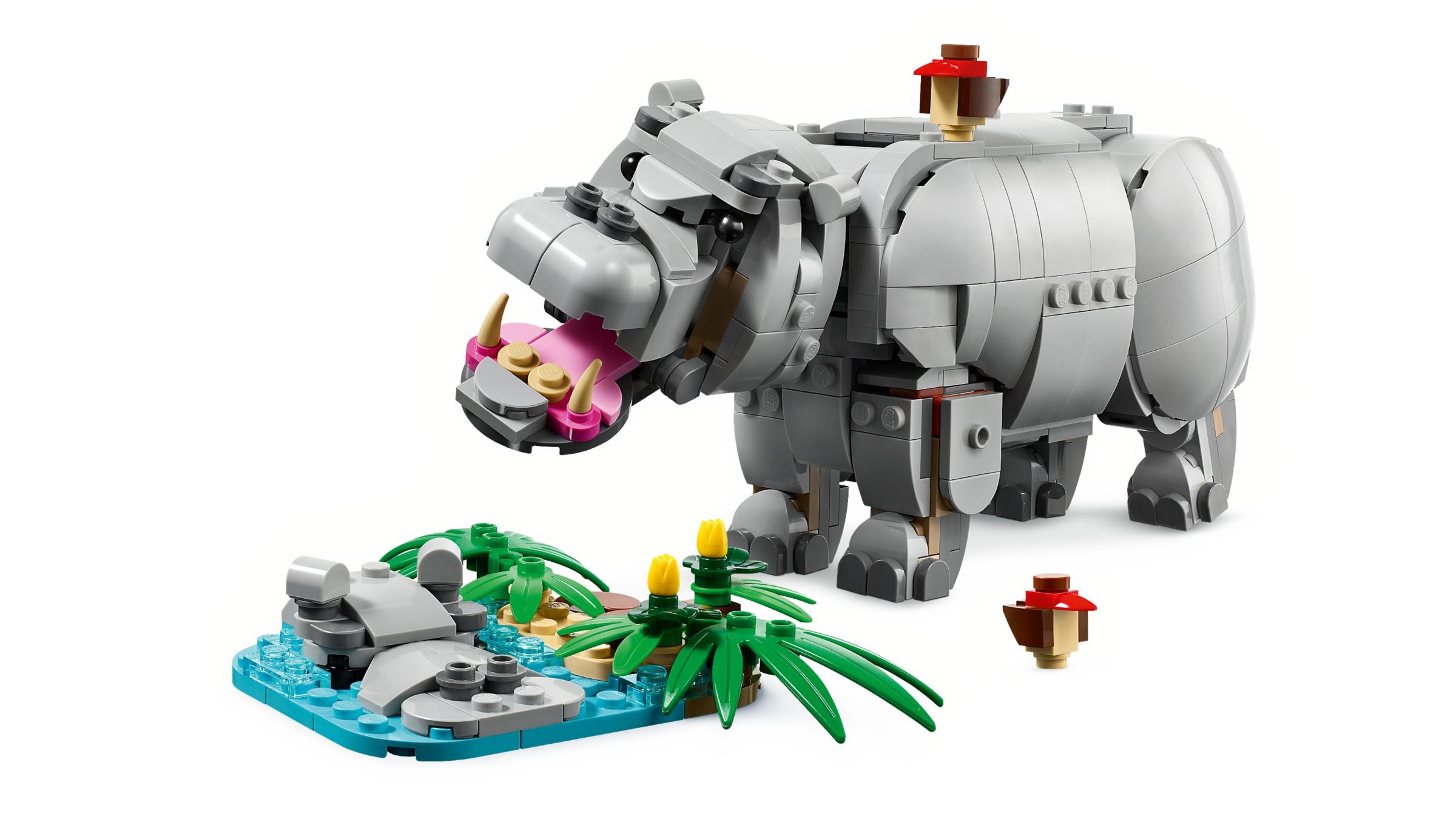 LEGO® Creator 31171 Wilde Tiere: Prächtiges Nashorn mit Vögeln