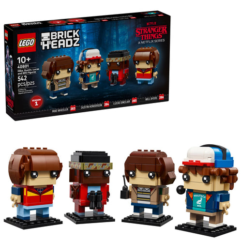 LEGO® BrickHeadz 40801 Mike, Dustin, Lucas und Will Figuren