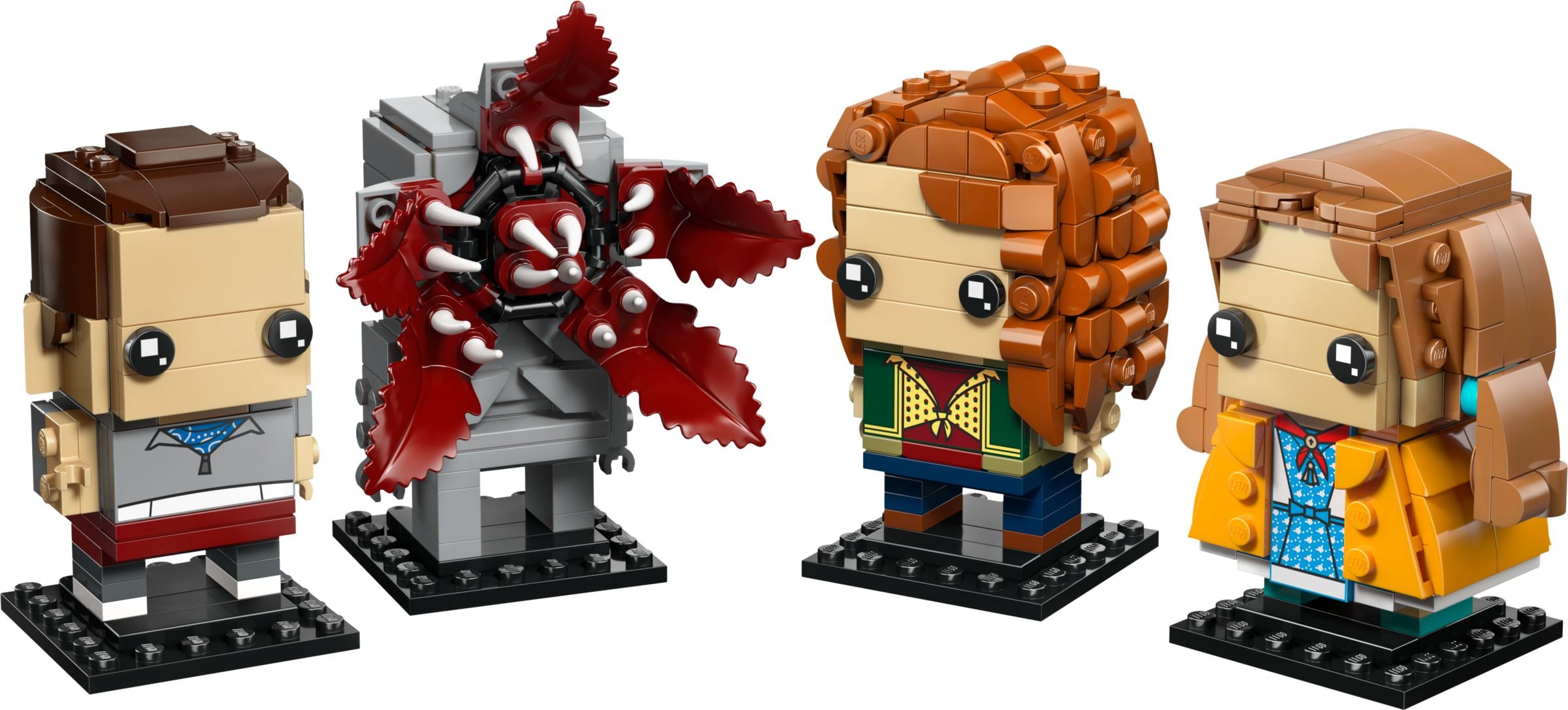 LEGO® BrickHeadz 40879 Elf, Max, Demogorgon und Holly Figuren