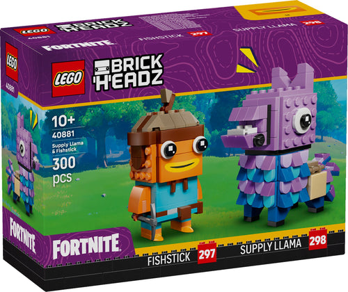 LEGO® BrickHeadz 40881 Vorratslama und Fischstäbchen Figuren - Fortnite