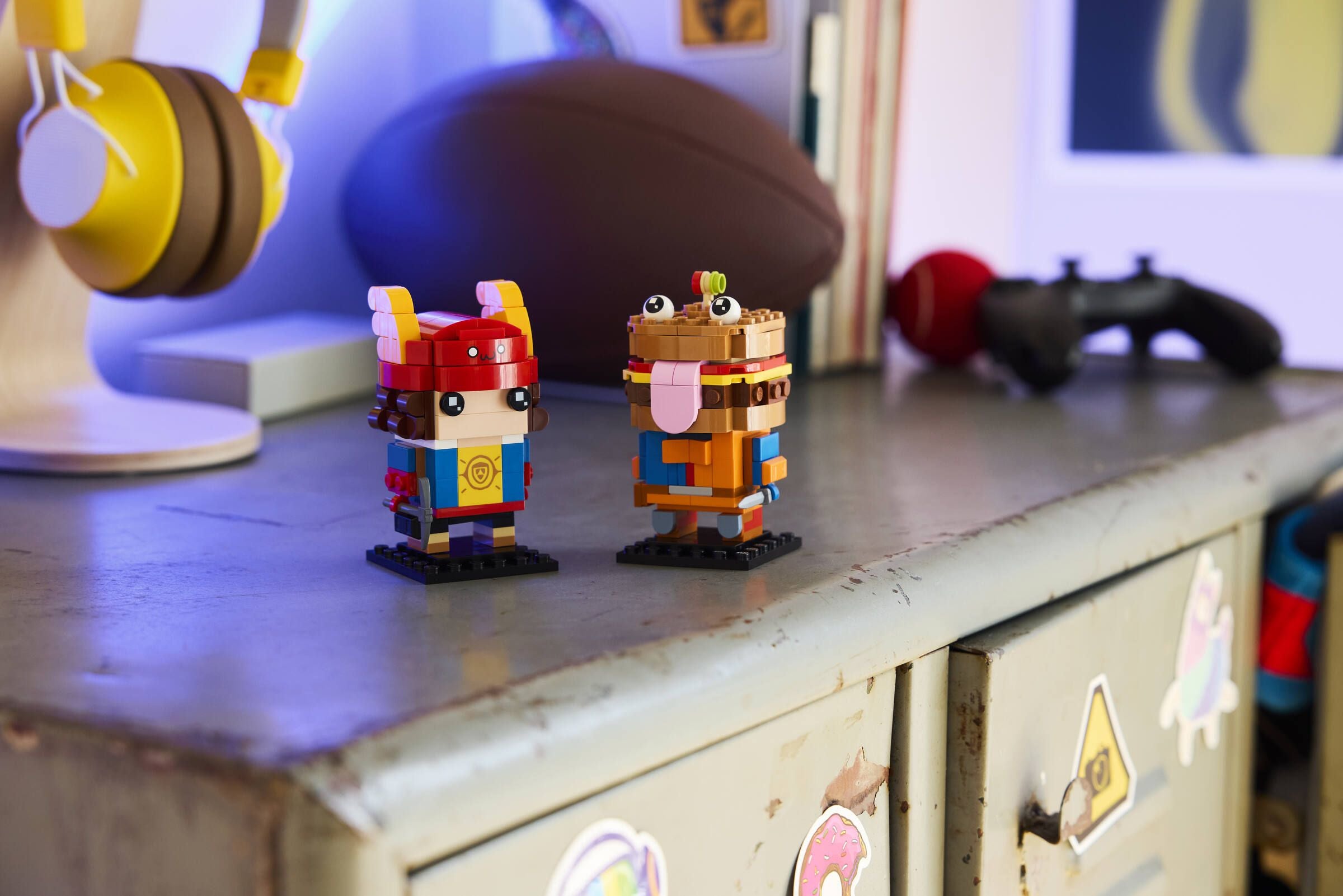 LEGO® BrickHeadz Fortnite 40910 Beefboss und Skye Figuren