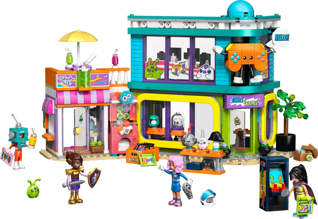 LEGO® Friends 42674 Comic- und Spieleladen
