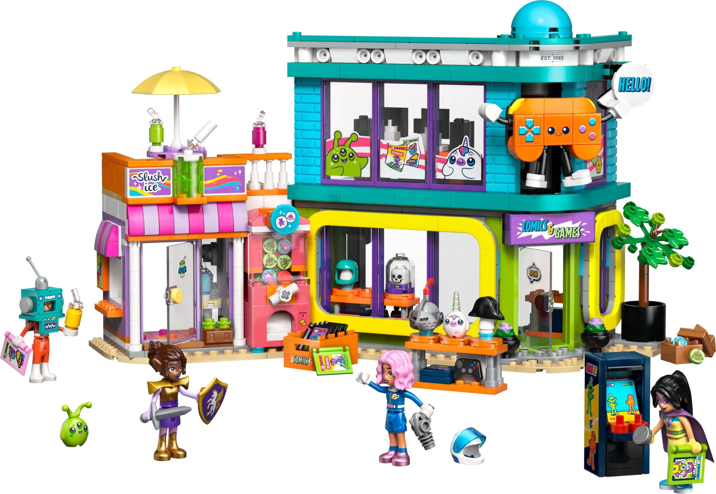 LEGO® Friends 42674 Comic- und Spieleladen