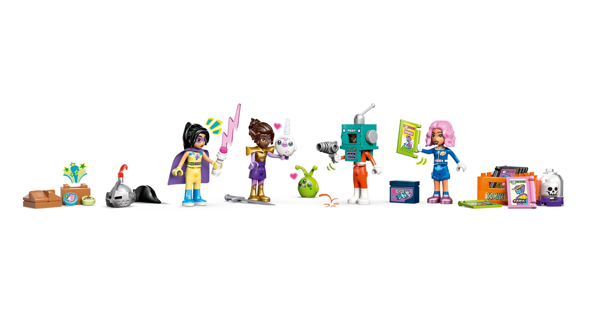 LEGO® Friends 42674 Comic- und Spieleladen