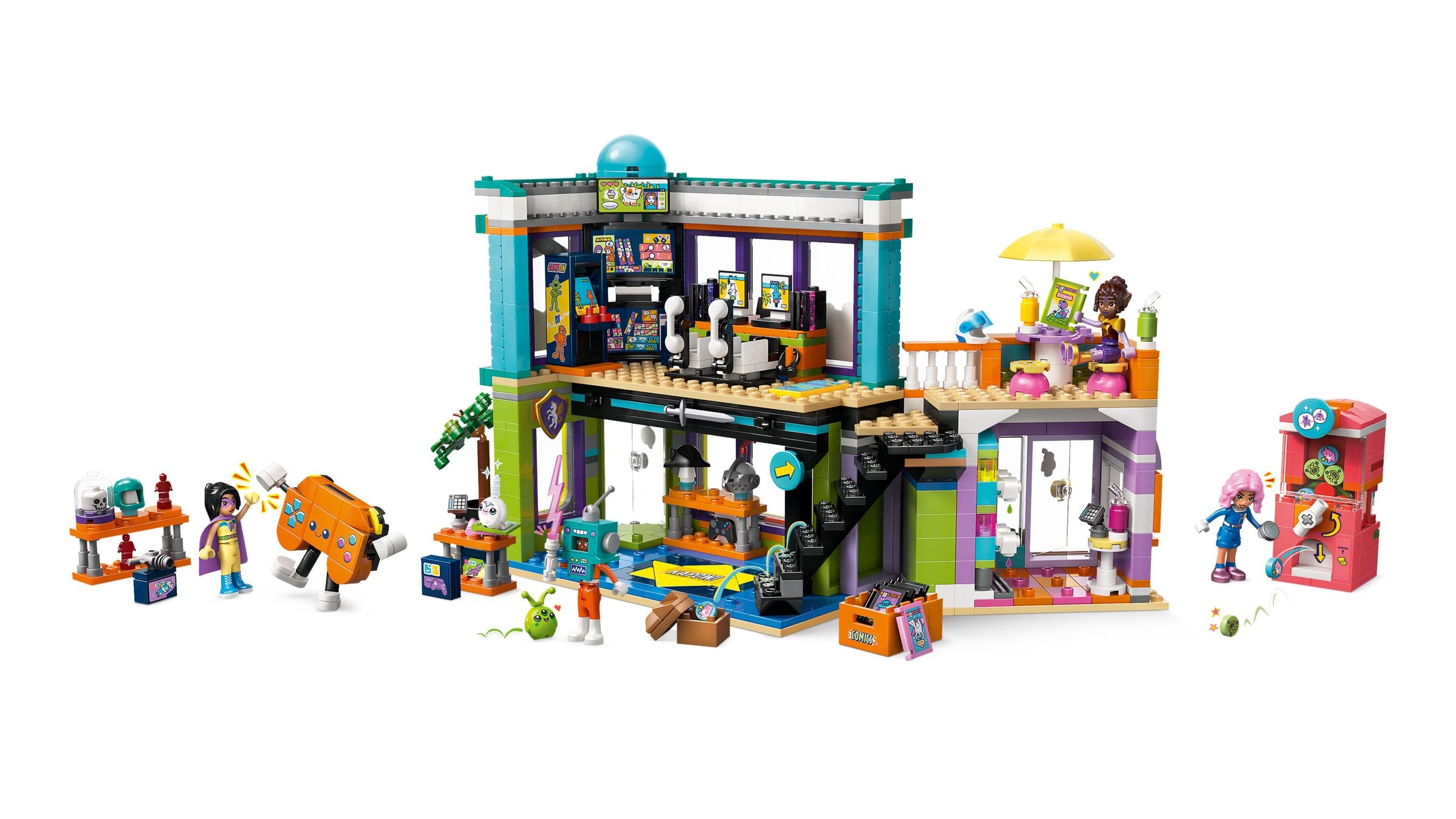 LEGO® Friends 42674 Comic- und Spieleladen