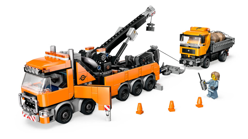 LEGO® City 60467 Schwerlast-Abschleppwagen mit Kran