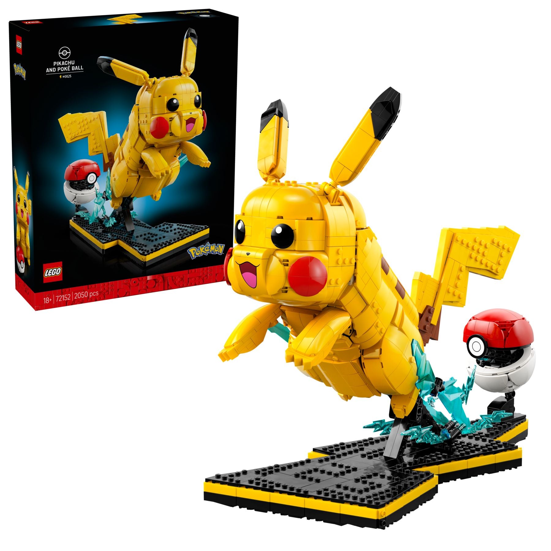 LEGO® Pokémon 72152 Pikachu und Pokéball
