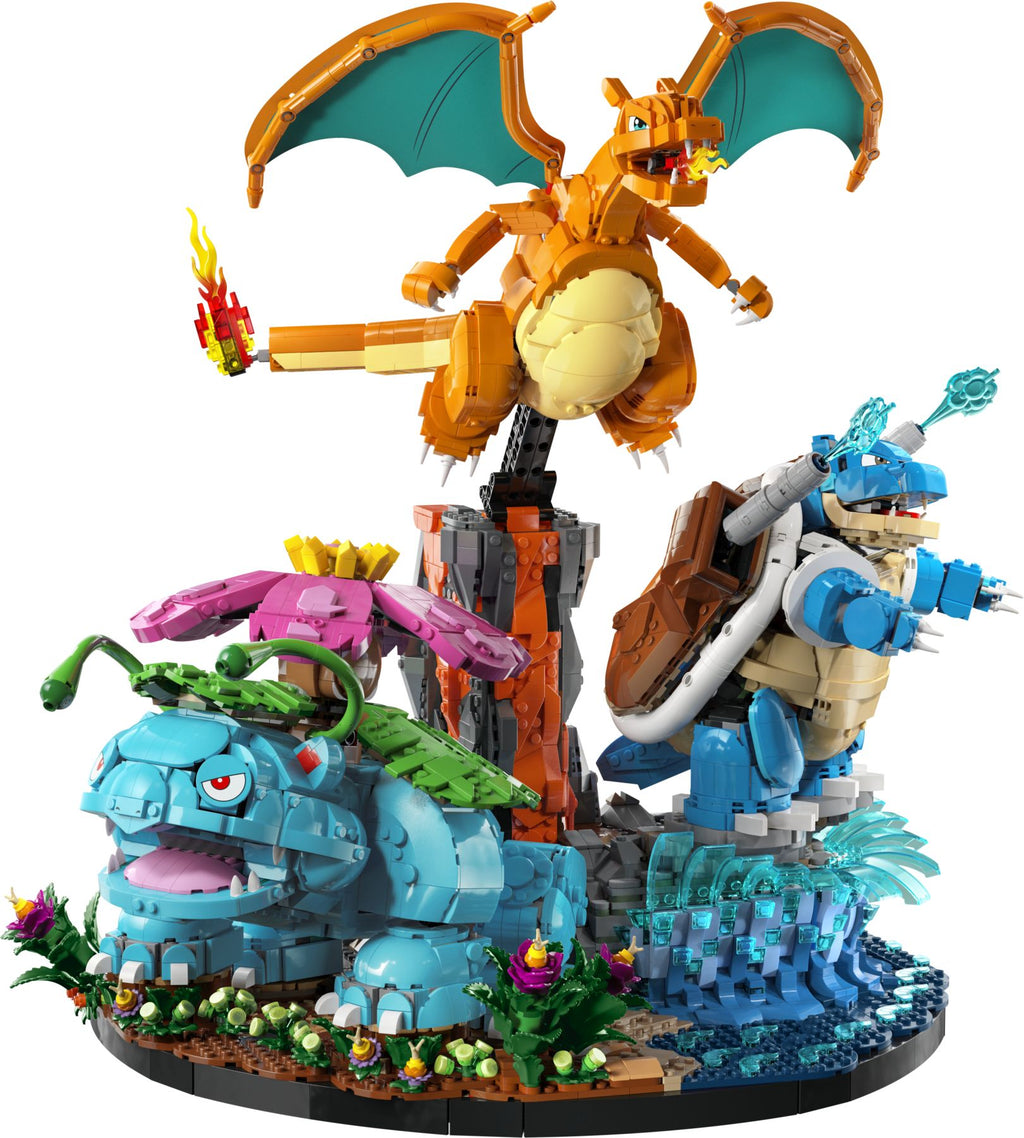 LEGO® Pokémon 72153 Bisaflor, Glurak und Turtok