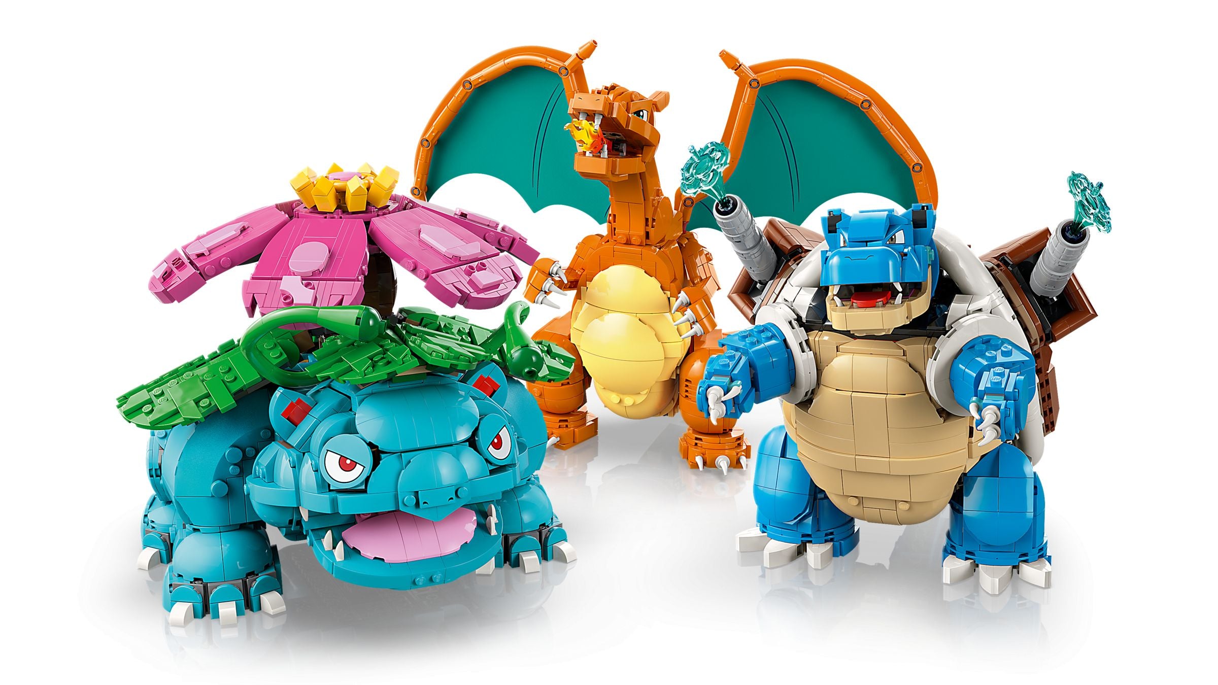 LEGO® Pokémon 72153 Bisaflor, Glurak und Turtok