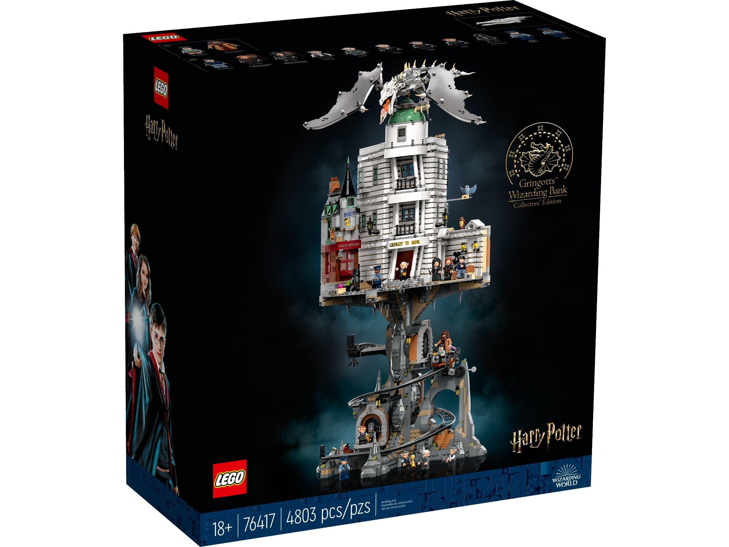 LEGO® Harry Potter 76417 Gringotts™ Zaubererbank – Sammleredition