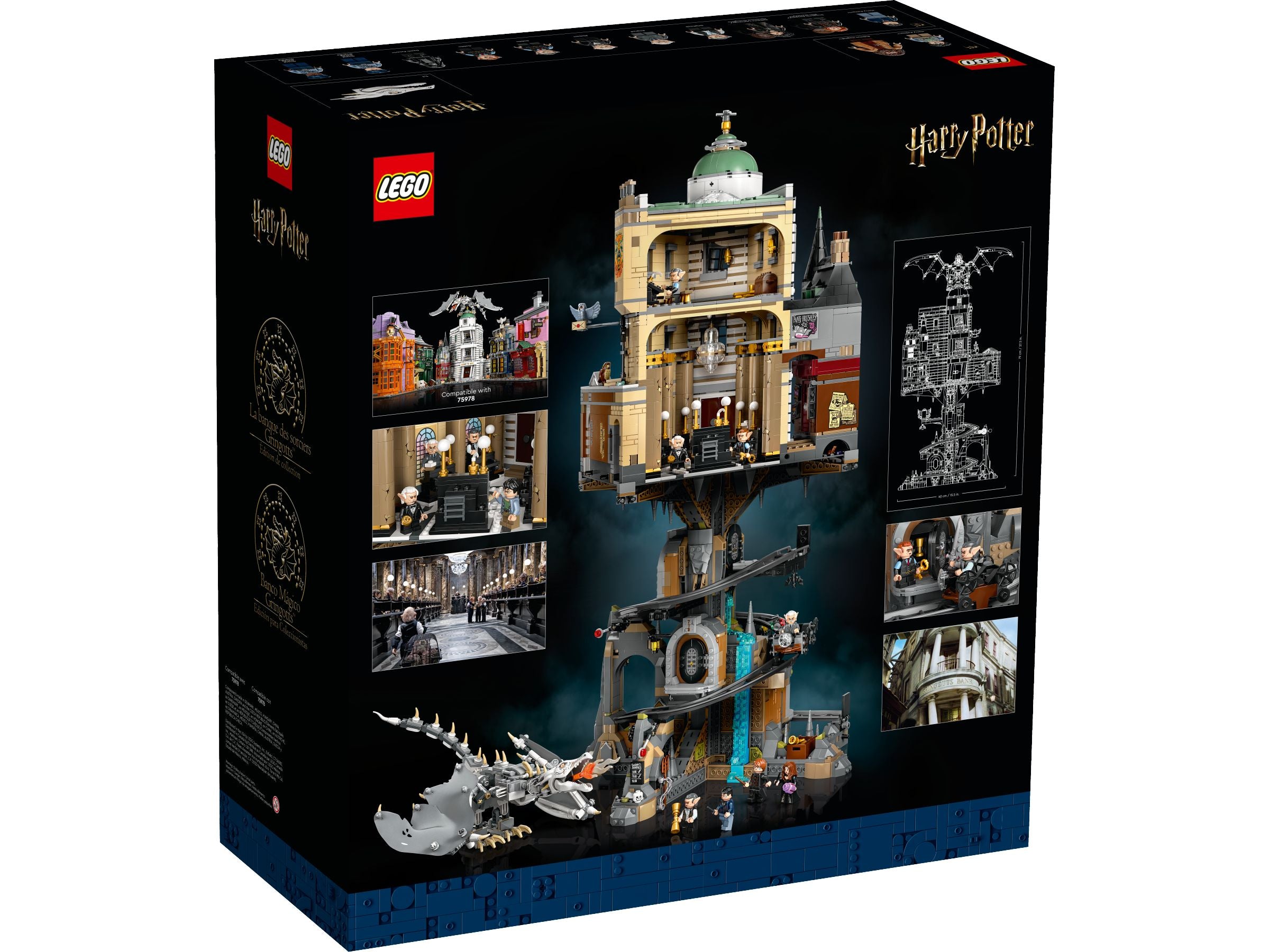 LEGO® Harry Potter 76417 Gringotts™ Zaubererbank – Sammleredition