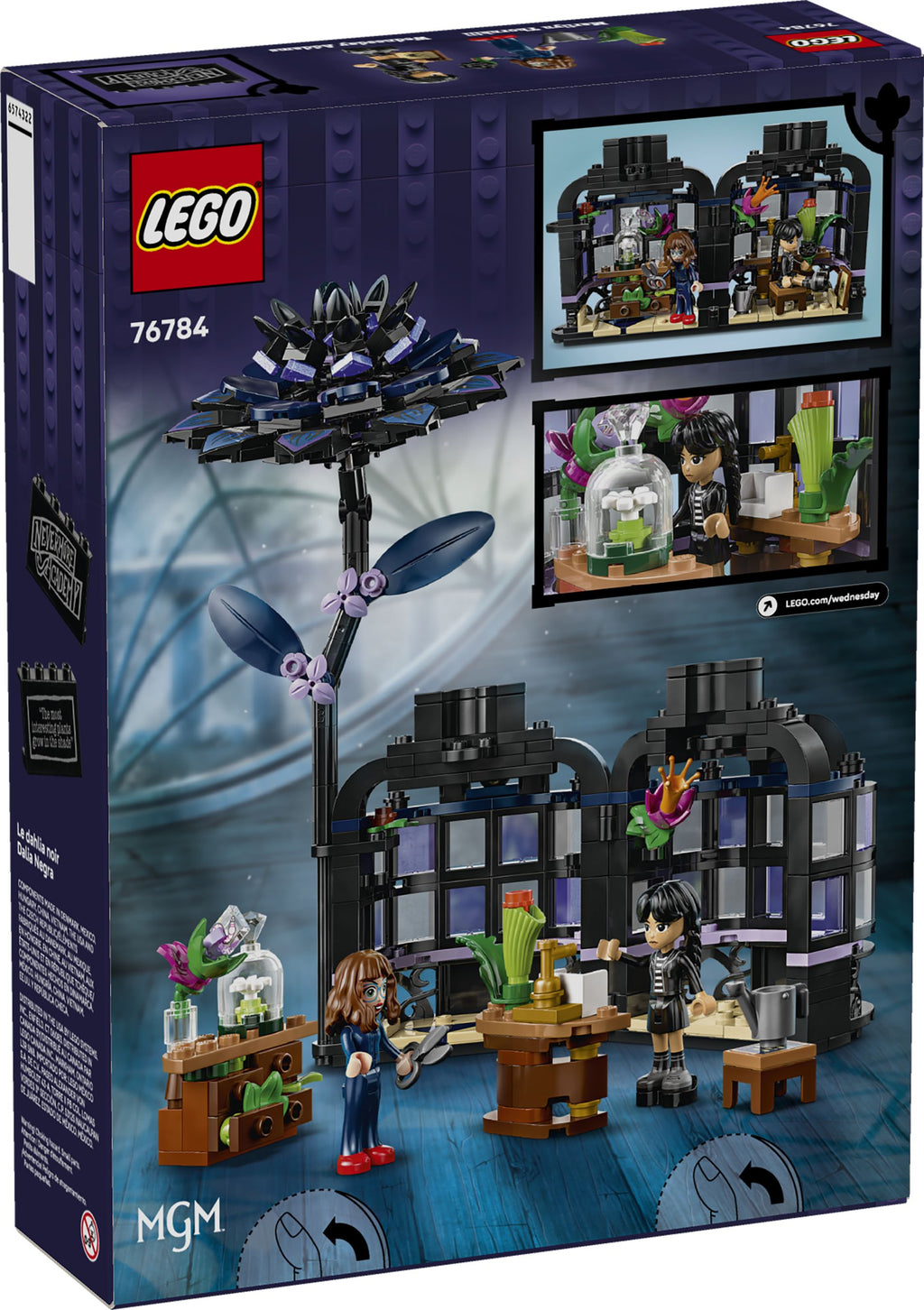 LEGO® Wednesday 76784 Schwarze Dahlie