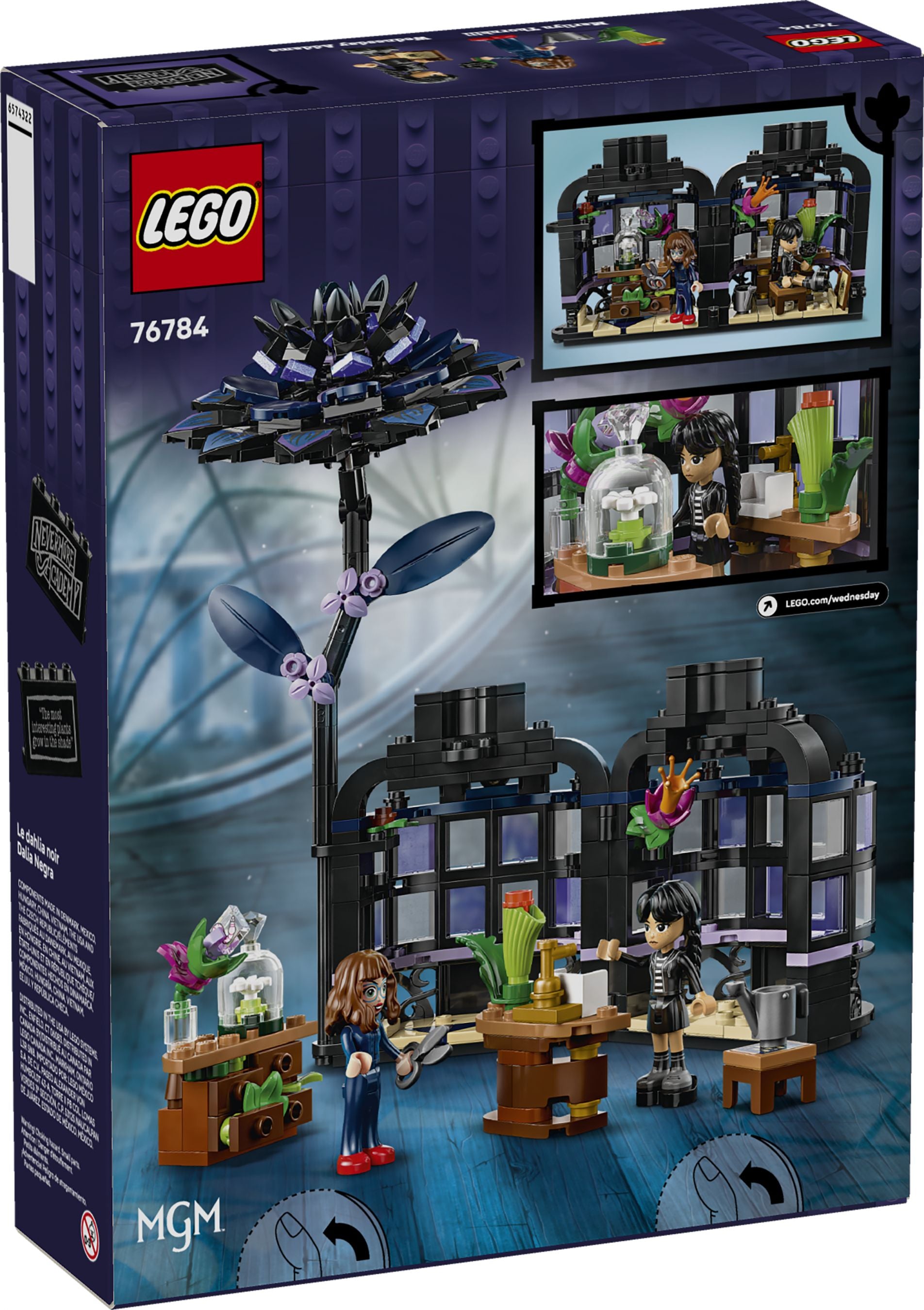 LEGO® Wednesday 76784 Schwarze Dahlie