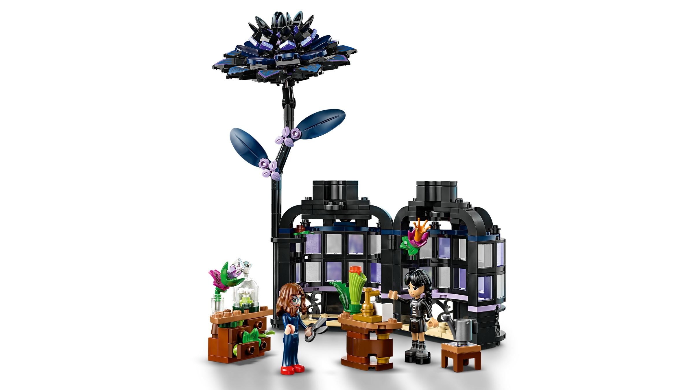 LEGO® Wednesday 76784 Schwarze Dahlie