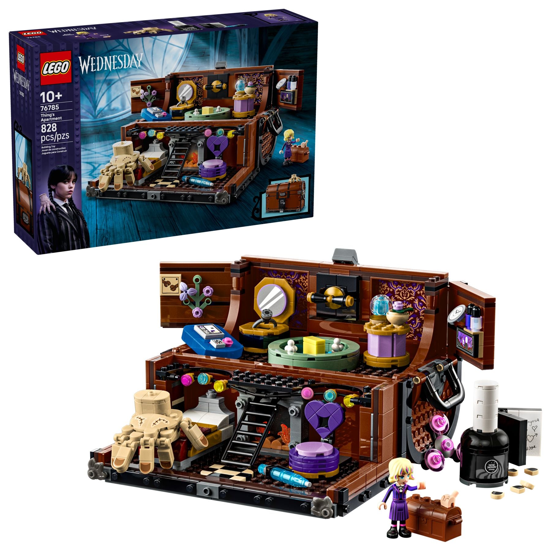 LEGO® Wednesday 76785 Die Wohnung des Eiskalten Händchens