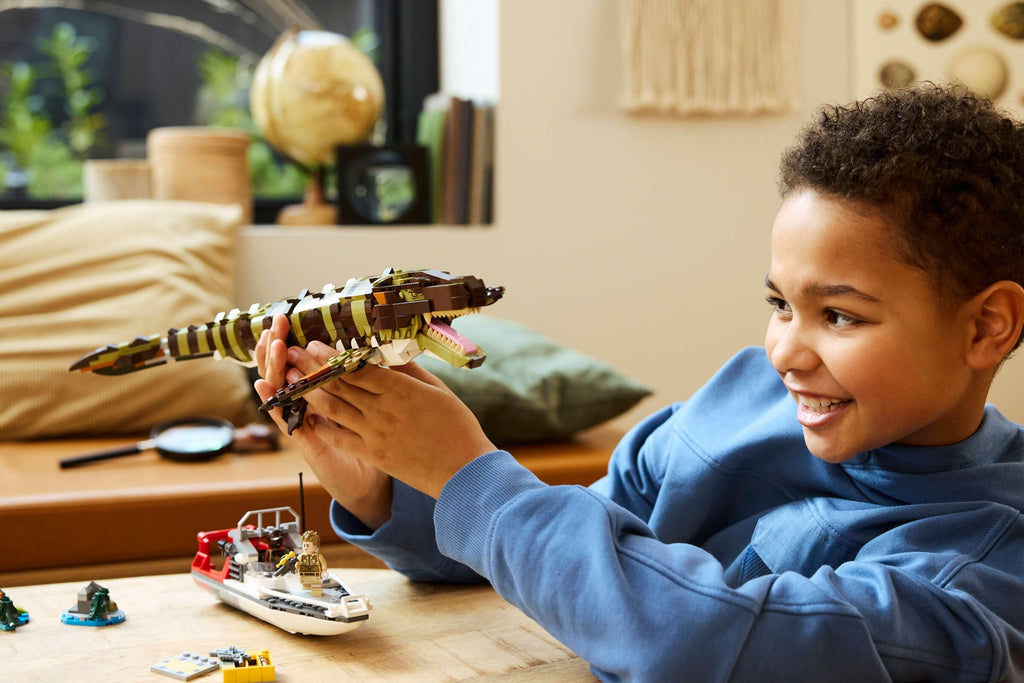 LEGO® Jurassic World 76974 Mosasaurier: Die Bootmission