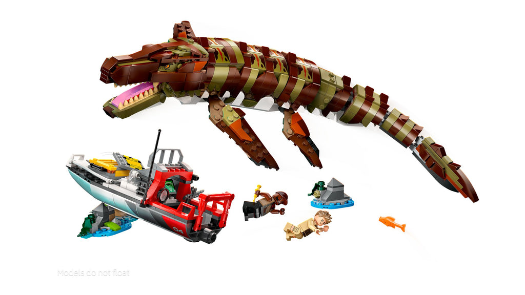 LEGO® Jurassic World 76974 Mosasaurier: Die Bootmission