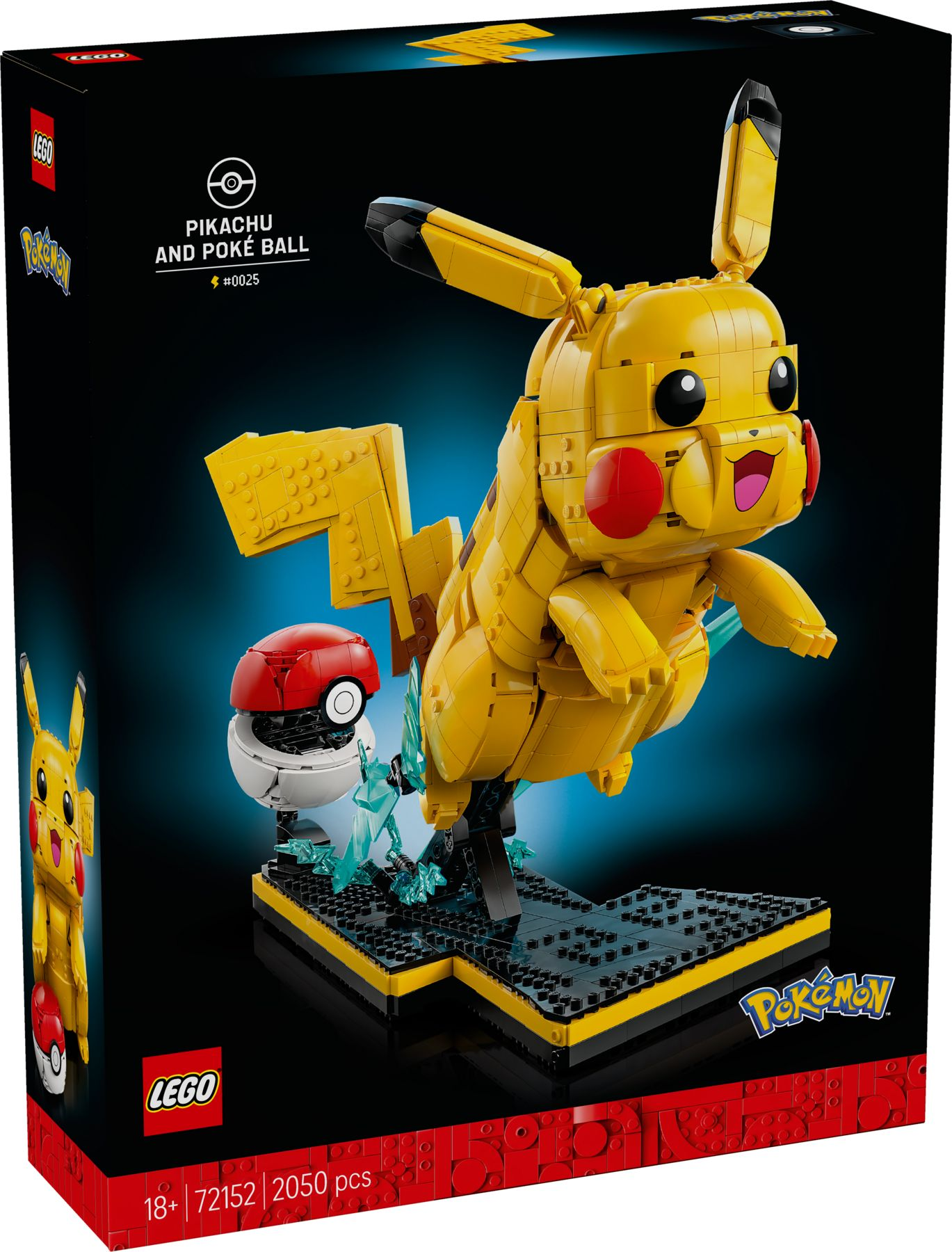 LEGO® Pokémon 72152 Pikachu und Pokéball