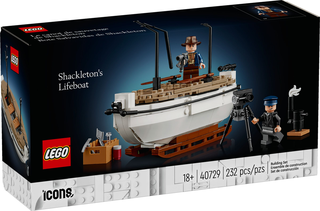 LEGO® Icons 40729 Shackletons Rettungsboot