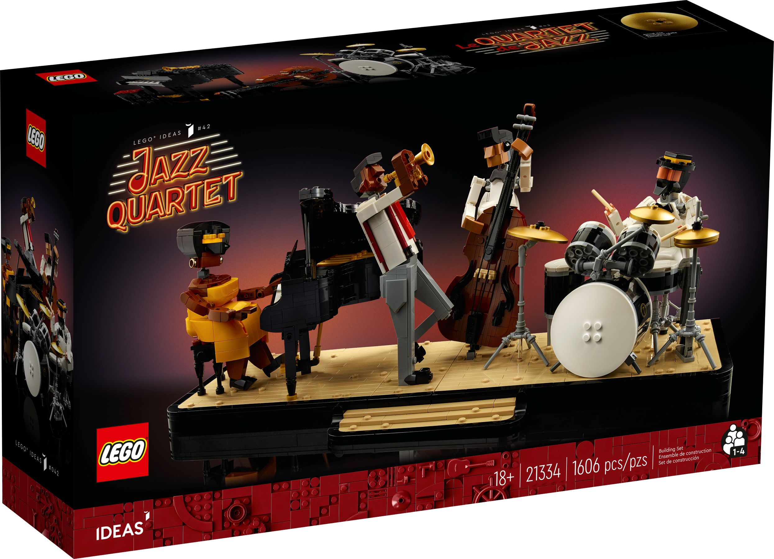 LEGO® Ideas 21334 Jazz-Quartett