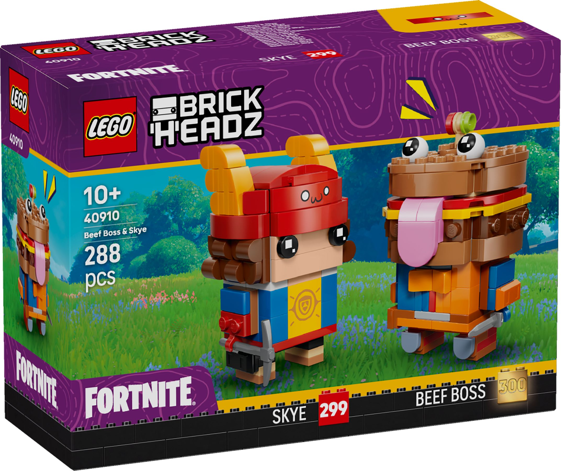 LEGO® BrickHeadz Fortnite 40910 Beefboss und Skye Figuren