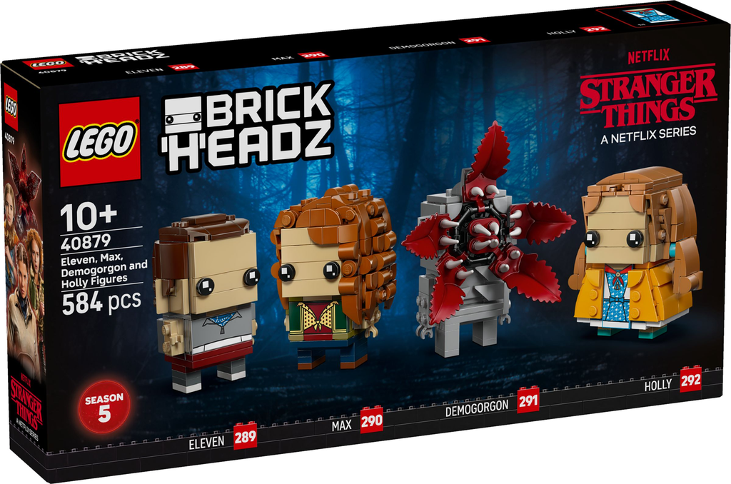 LEGO® BrickHeadz 40879 Elf, Max, Demogorgon und Holly Figuren