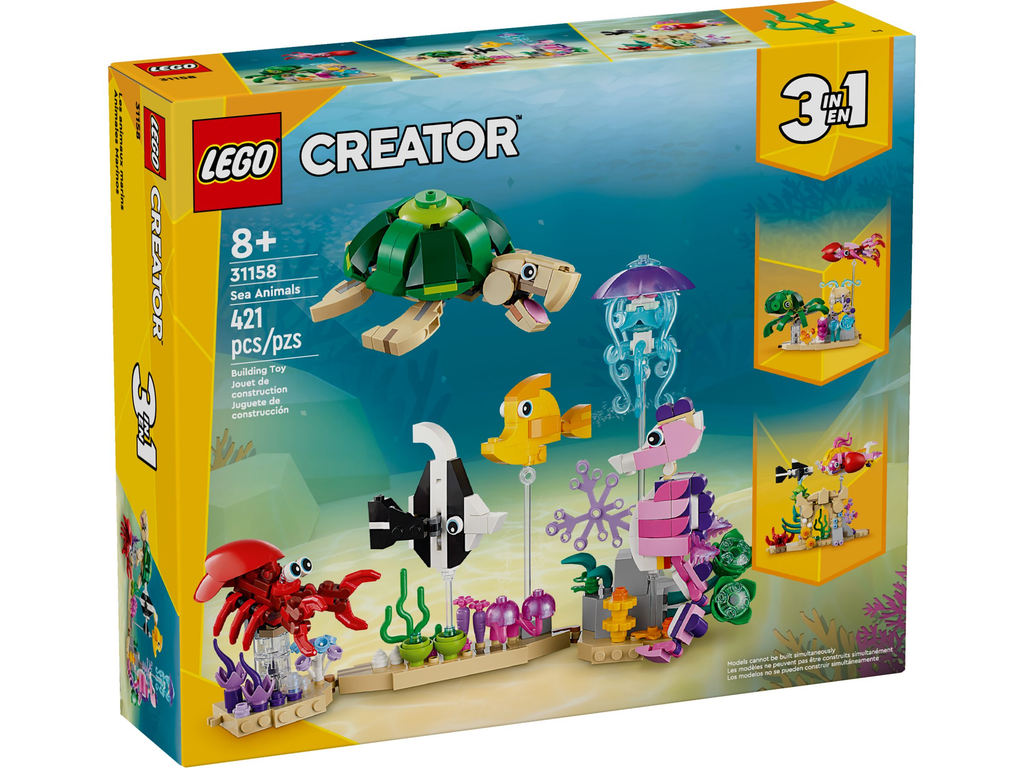 LEGO® Creator 3-in-1 Meerestiere 31158