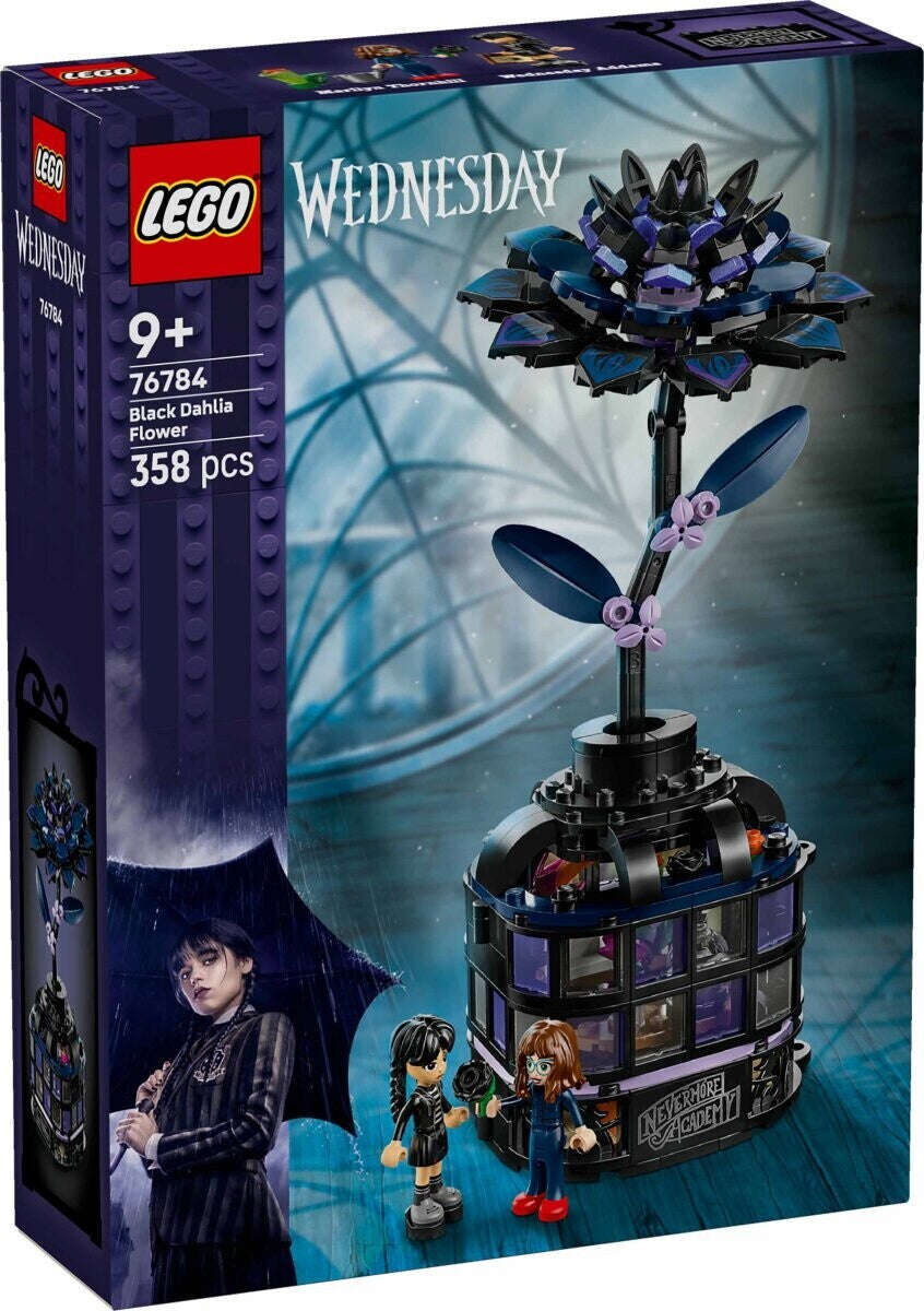 LEGO® Wednesday 76784 Schwarze Dahlie